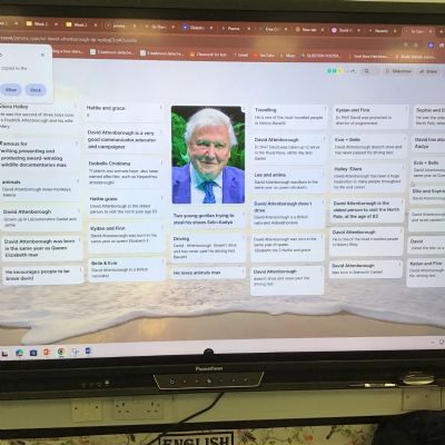Sir David Attenborough!