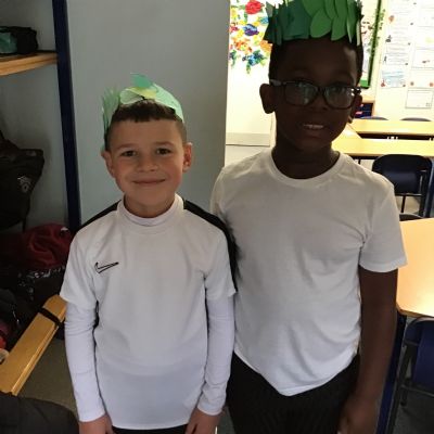 Athenian laurel wreaths