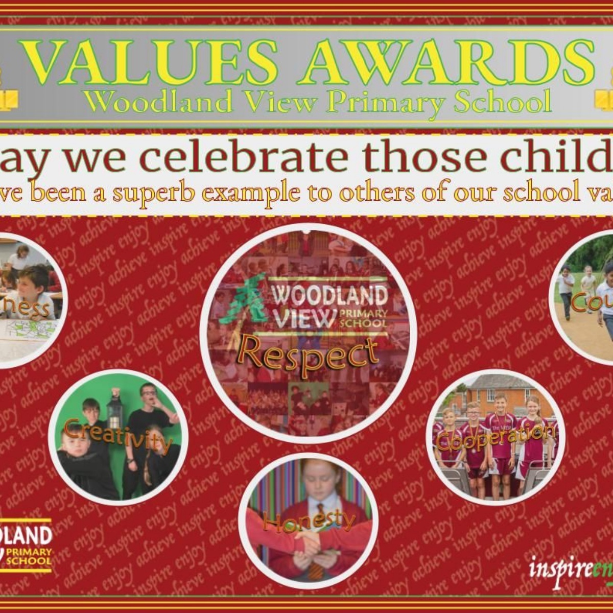 School Values Winner Woodland View Primary School - Item Not Available